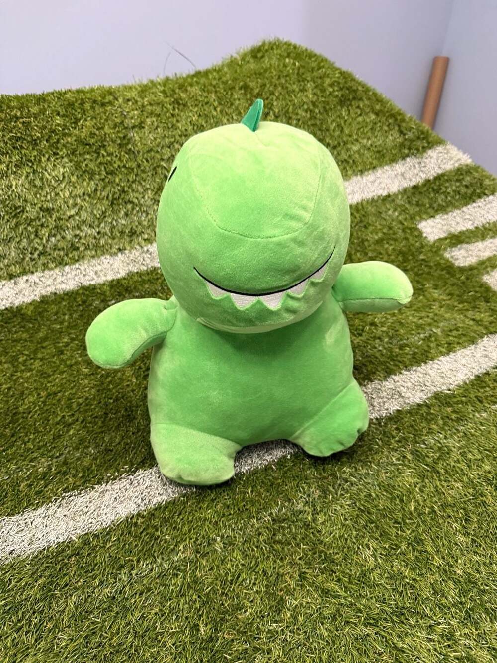 Toy Box International Green Dinosaur Plush Stuffed Animal 14 Inch